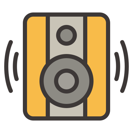 altavoz icono gratis