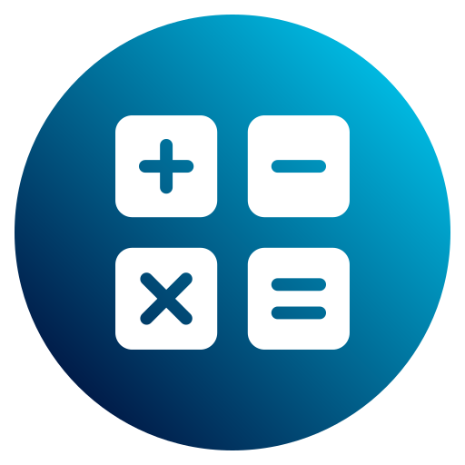 Calculator Generic Flat Gradient icon