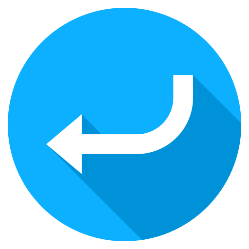 Turn left Generic Flat icon