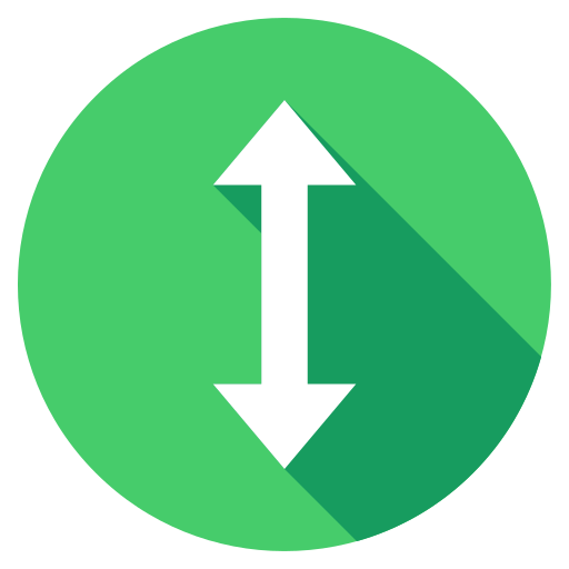 oben unten kostenlos Icon