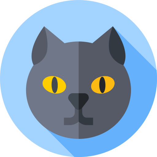 British shorthair cat - free icon