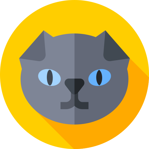 gato escocés icono gratis