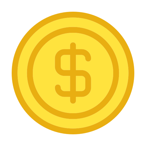 Dollar Generic Outline Color icon