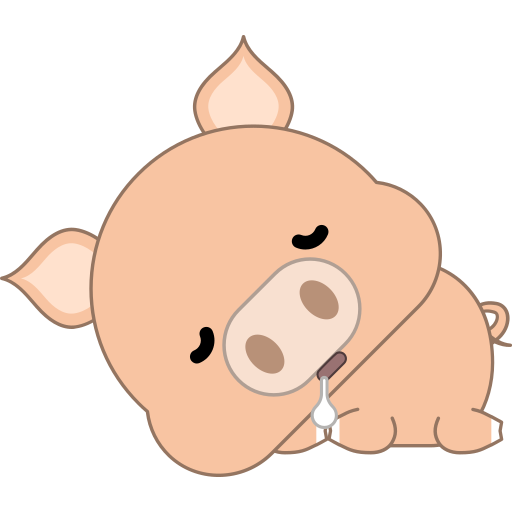Pig Stickers - Free animals Stickers