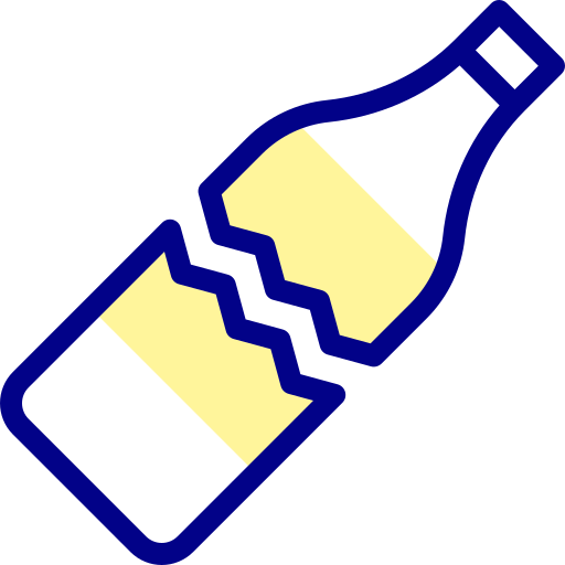 Bottle Detailed Mixed Lineal color icon