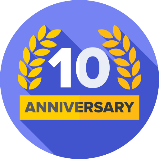 aniversario icono gratis