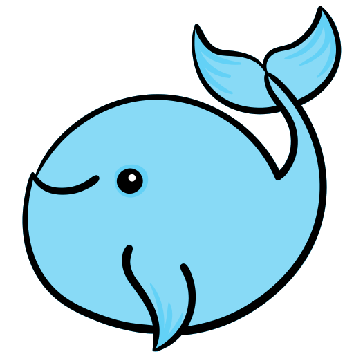 Whale free icon Whale free icon
