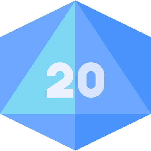 d20 icono gratis