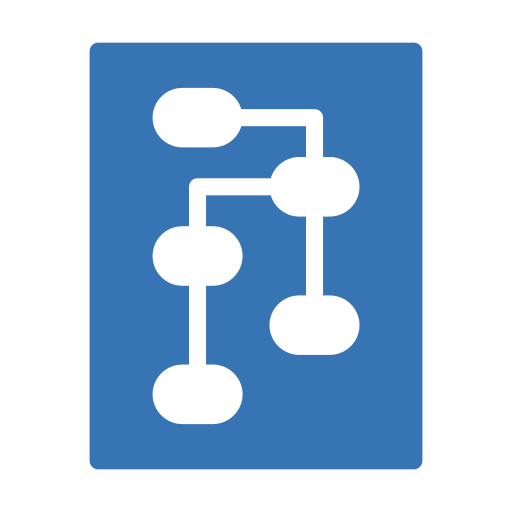 diagrama de flujo icono gratis