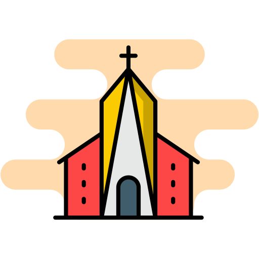 Église Icône gratuit Église Icône gratuit