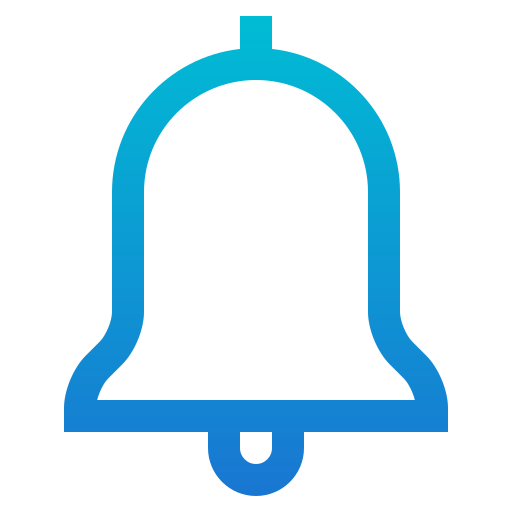 Bell Generic Gradient icon