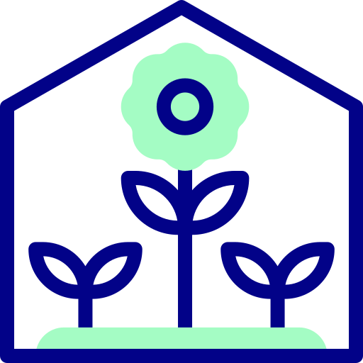 casa verde icono gratis