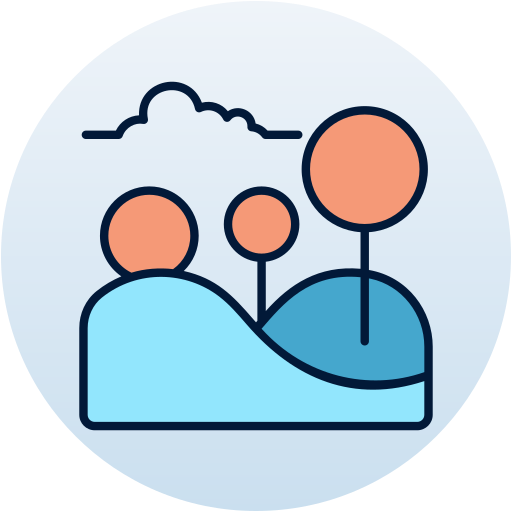 paisaje icono gratis