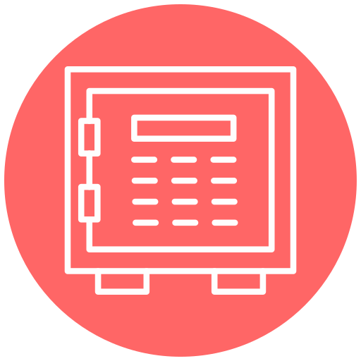 Safe box free icon Safe box free icon