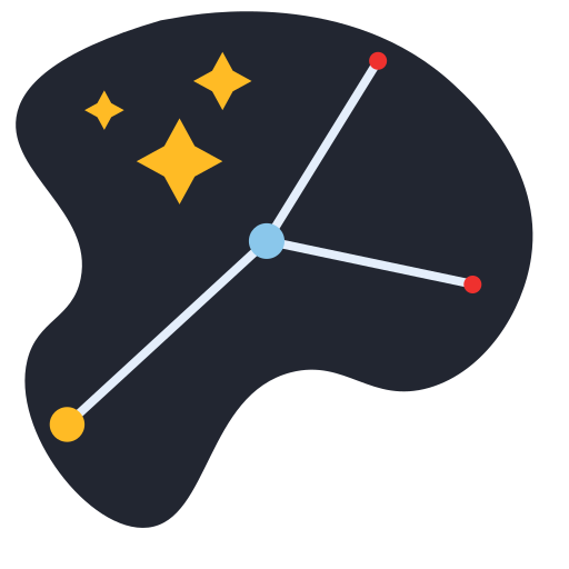 constelación icono gratis