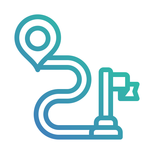 destino icono gratis