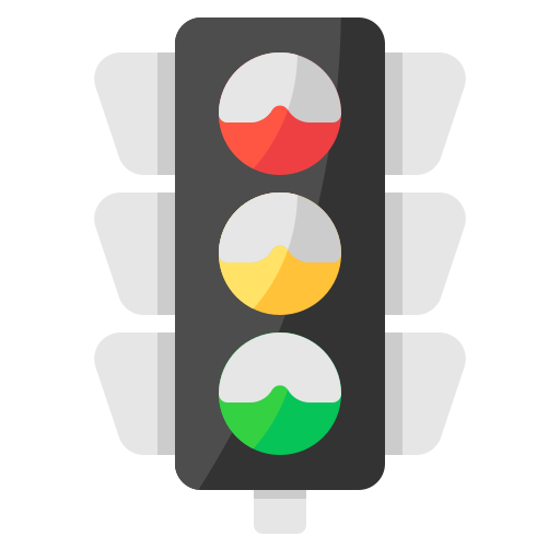 Traffic light Generic Flat icon