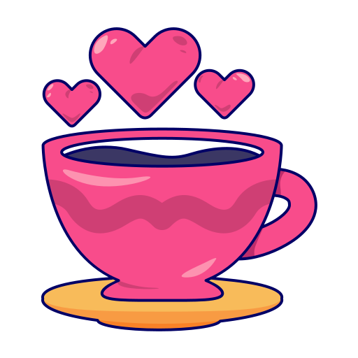 Coffee cup - Free love and romance icons