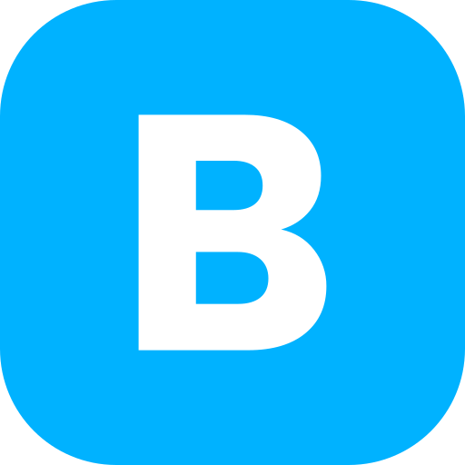 Letter B Generic Flat Icon