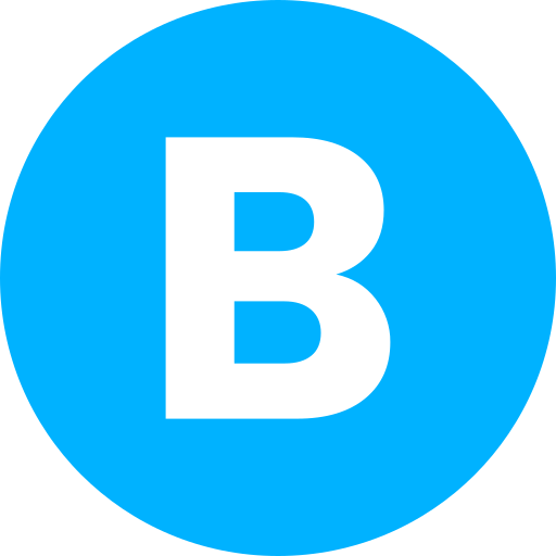 Letter B Generic Flat Icon