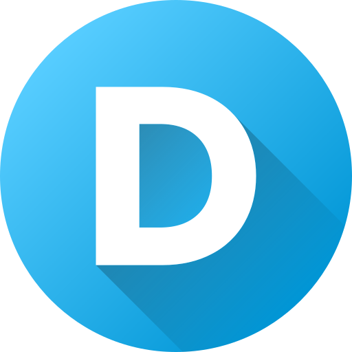 Letter d Generic Circular icon