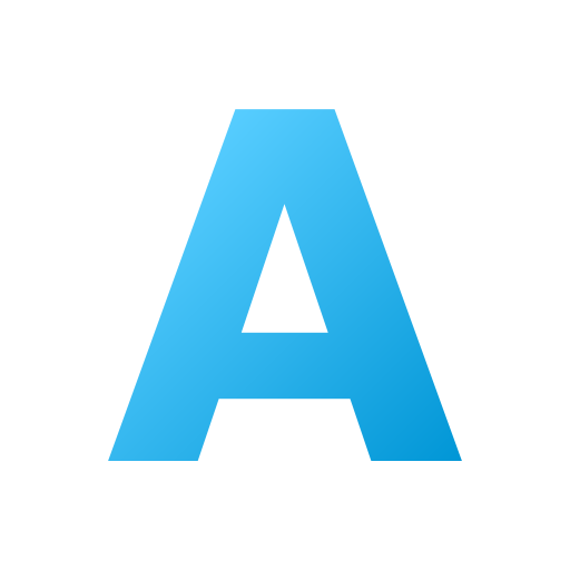 Letter a - Free education icons