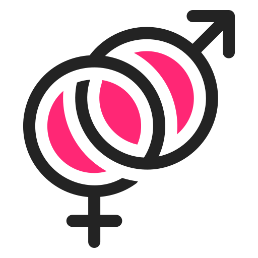 Gender Symbol Generic Outline Color Icon