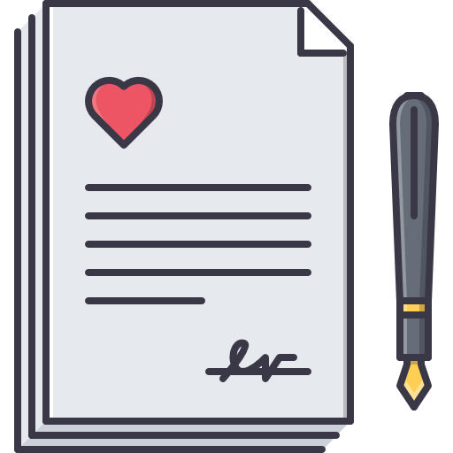 contrat Icône gratuit contrat Icône gratuit