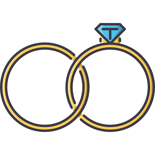 Rings Coloring Color icon