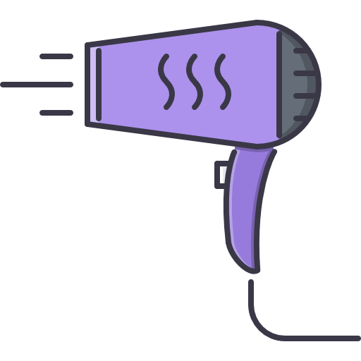 secador de cabelo grátis ícone secador de cabelo grátis ícone