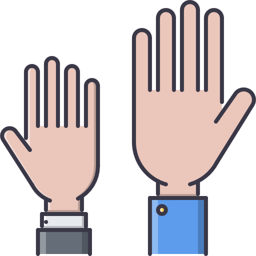 Hand Coloring Color Icon