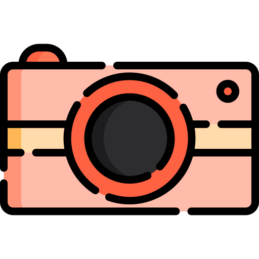 cámara fotográfica icono gratis