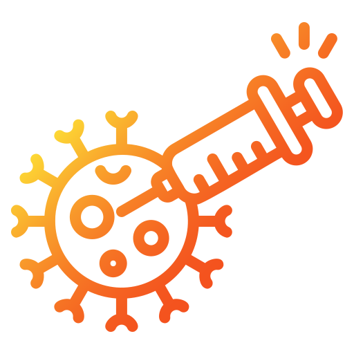 Vaccine free icon Vaccine free icon