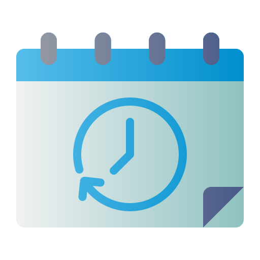 Calendar Generic Flat Gradient icon