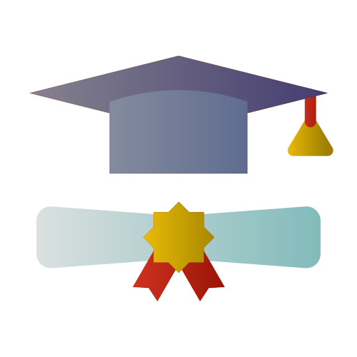 graduación icono gratis