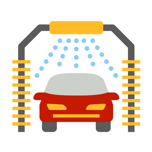 lavado de autos icono gratis