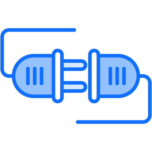 Plug free icon Plug free icon