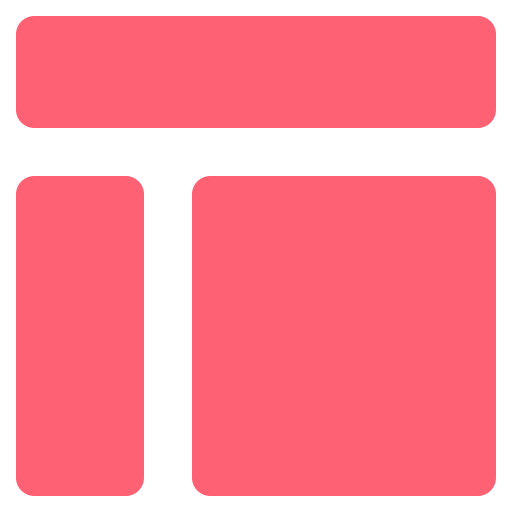 Layout Generic Flat icon