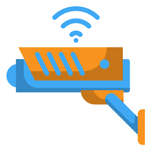 circuito cerrado de televisión icono gratis