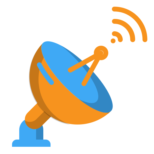 antena parabólica icono gratis