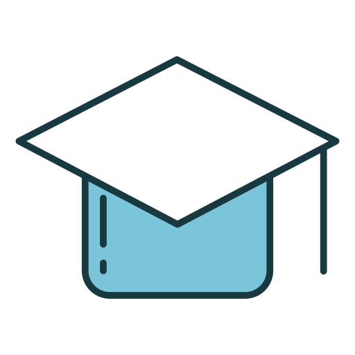 graduación icono gratis