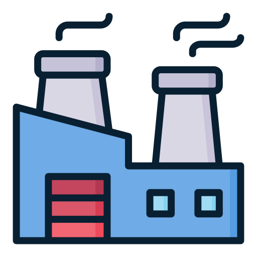 Factory Generic Outline Color icon