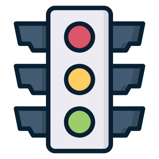 Traffic light free icon Traffic light free icon