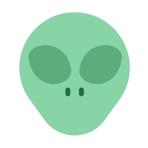 Alien Generic Flat icon