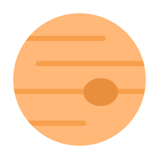 Jupiter Generic Flat icon