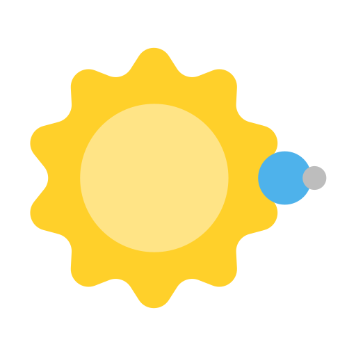 sistema solar icono gratis