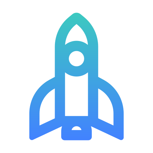 Rocket Generic Gradient icon