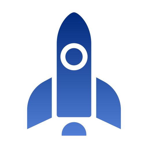 Rocket Generic Flat Gradient icon