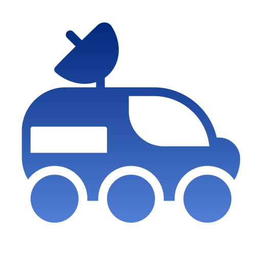 coche espacial icono gratis