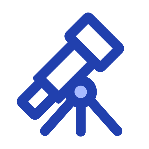 Telescope free icon Telescope free icon